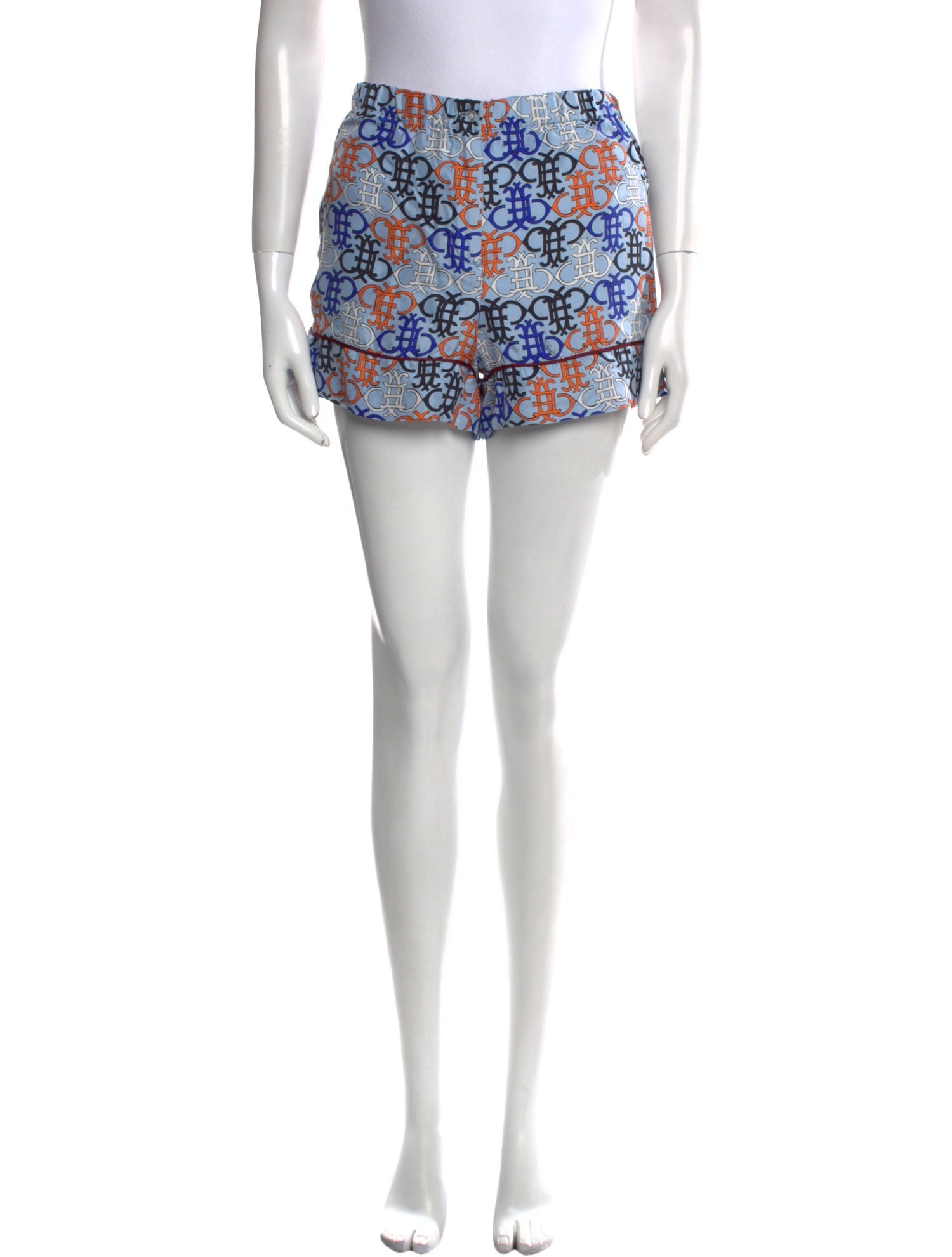 Emilio Pucci Printed Mini Shorts