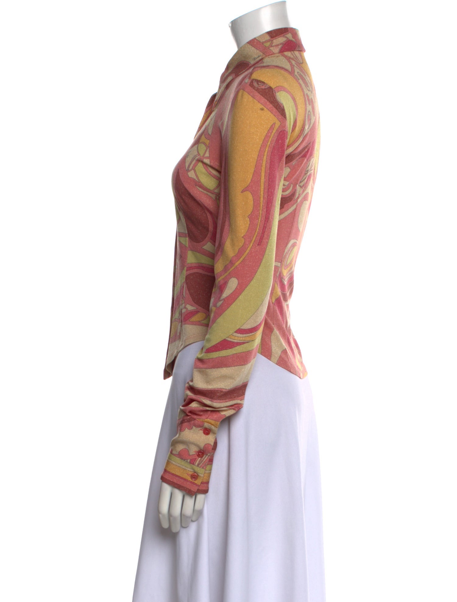Emilio Pucci Vintage 2000's Button-Up Top