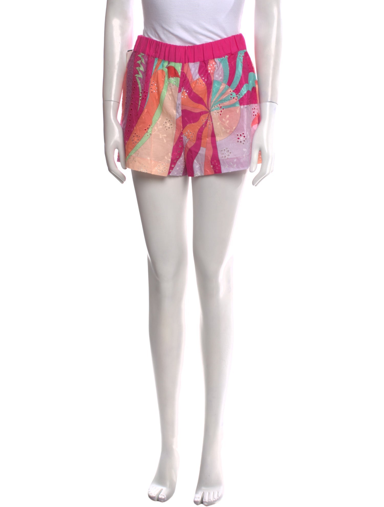 Emilio Pucci Printed Mini Shorts w/ Tags