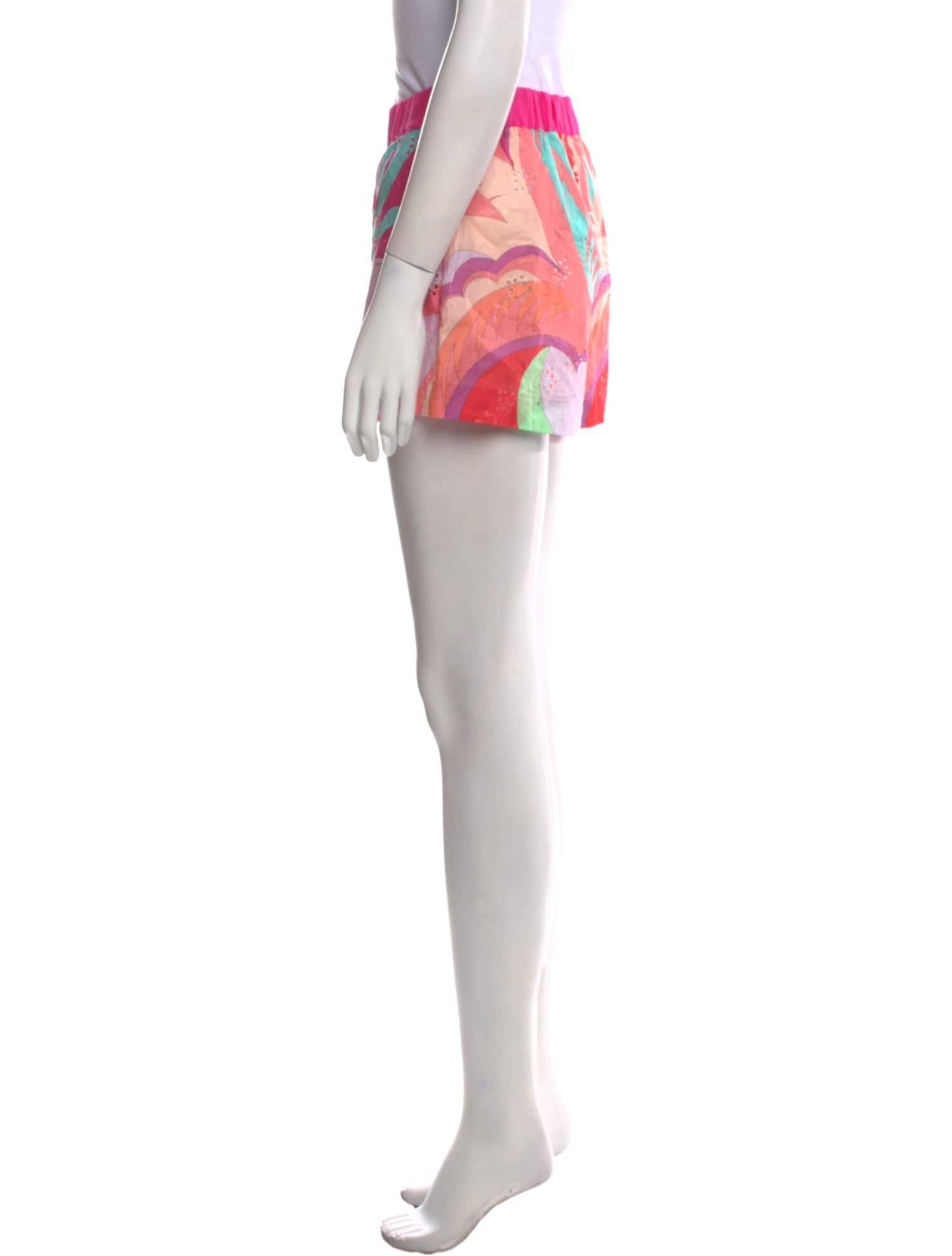 Emilio Pucci Printed Mini Shorts w/ Tags