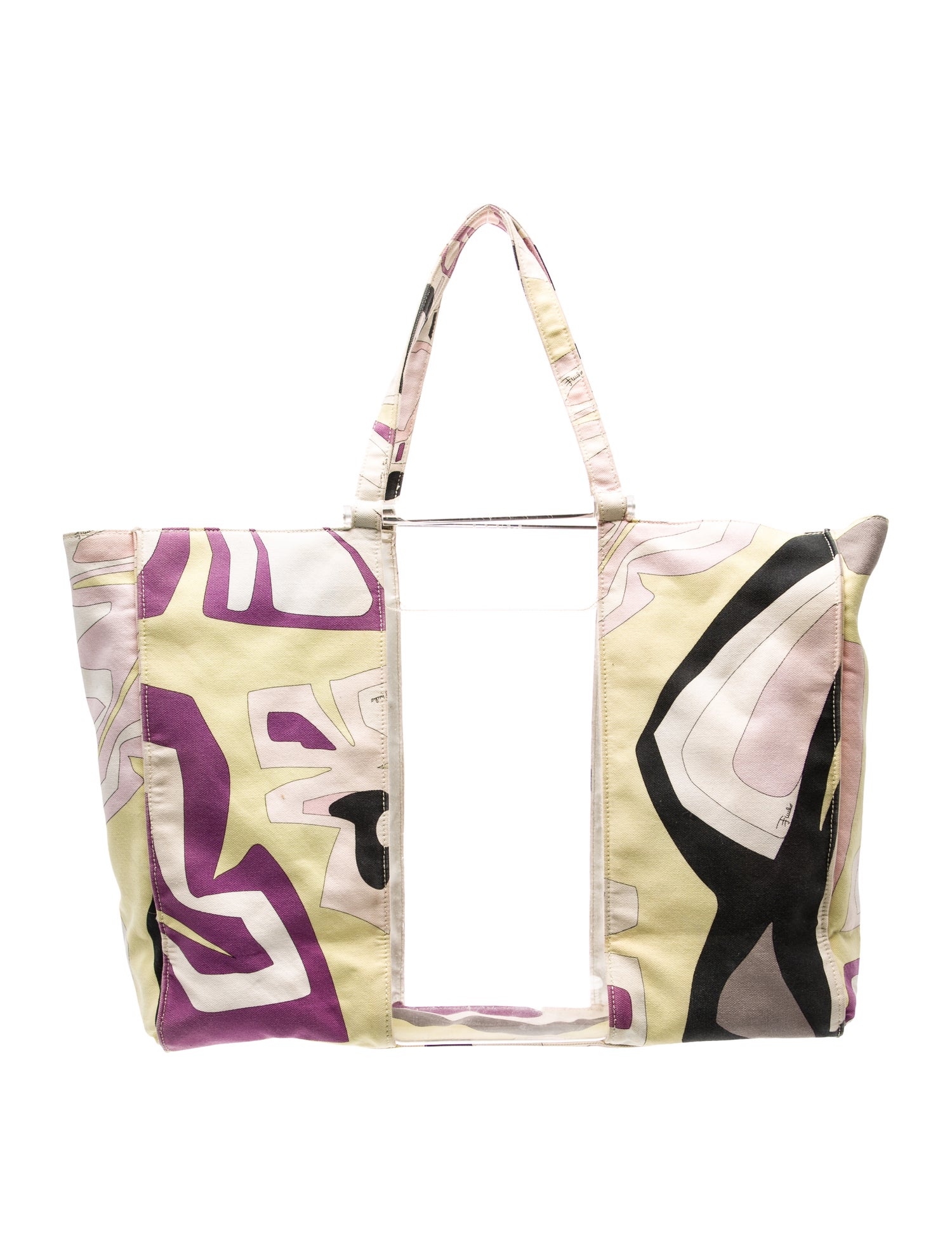 Emilio Pucci Canvas Tote Vintage