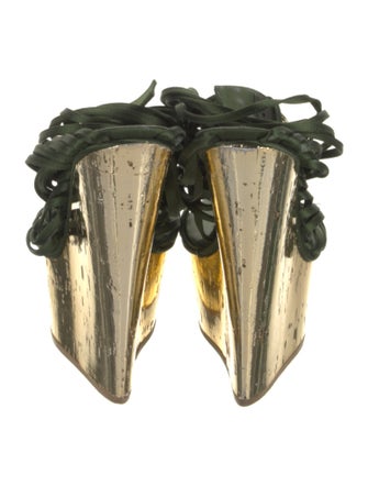 Emilio Pucci Leather Sandals