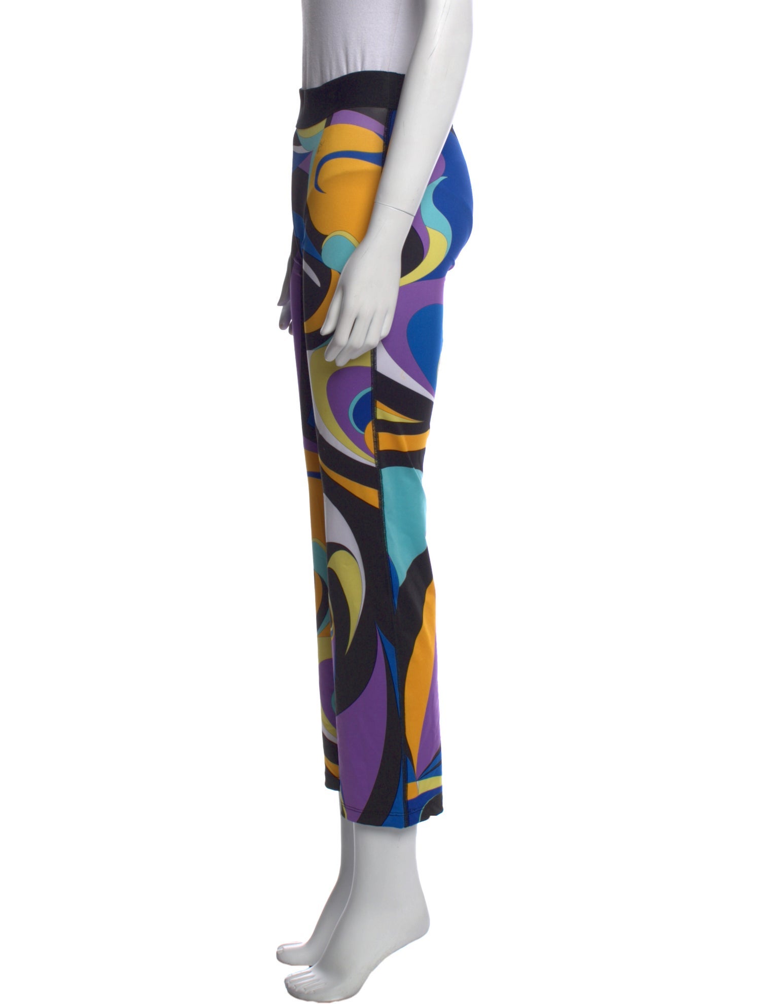 Emilio Pucci Printed Straight Leg Pants