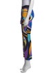 Emilio Pucci Printed Straight Leg Pants