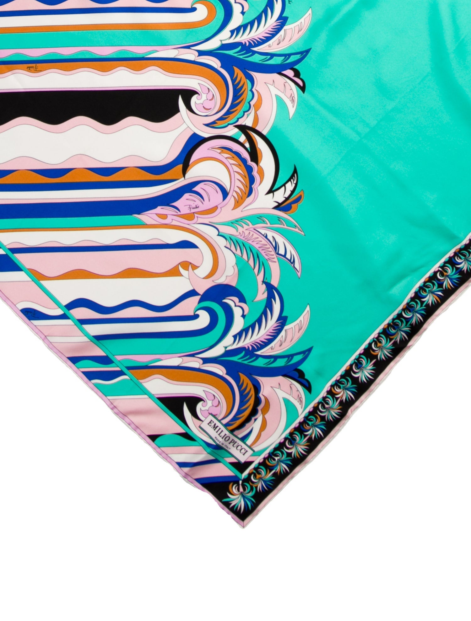 Emilio Pucci Silk Printed Scarf