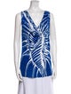 Emilio Pucci Printed V-Neck Tunic