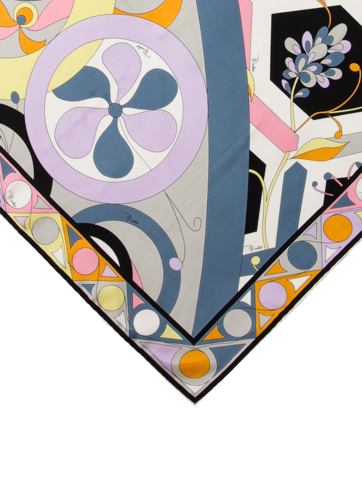 Emilio Pucci Silk Printed Scarf