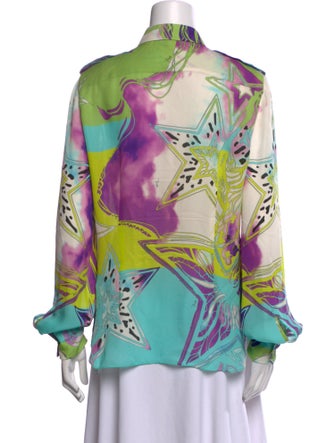 Emilio Pucci Silk Printed Blouse