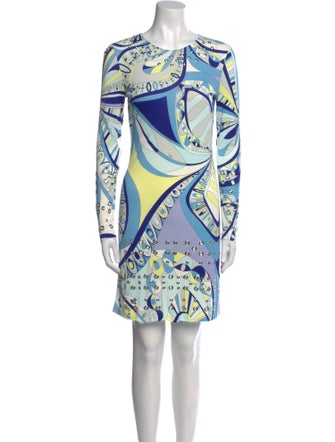Emilio Pucci Printed Mini Dress