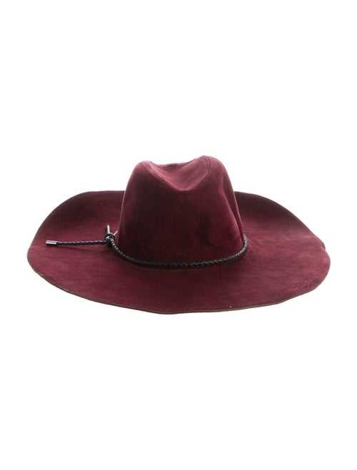 Emilio Pucci CalfSkin Suede Cowboy Hat w