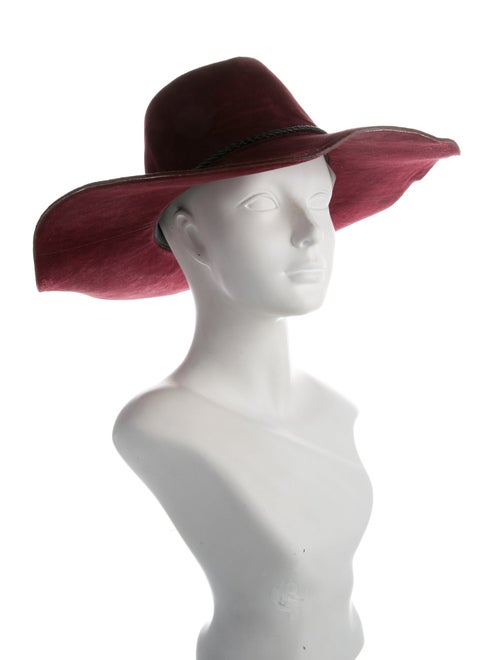 Emilio Pucci CalfSkin Suede Cowboy Hat w