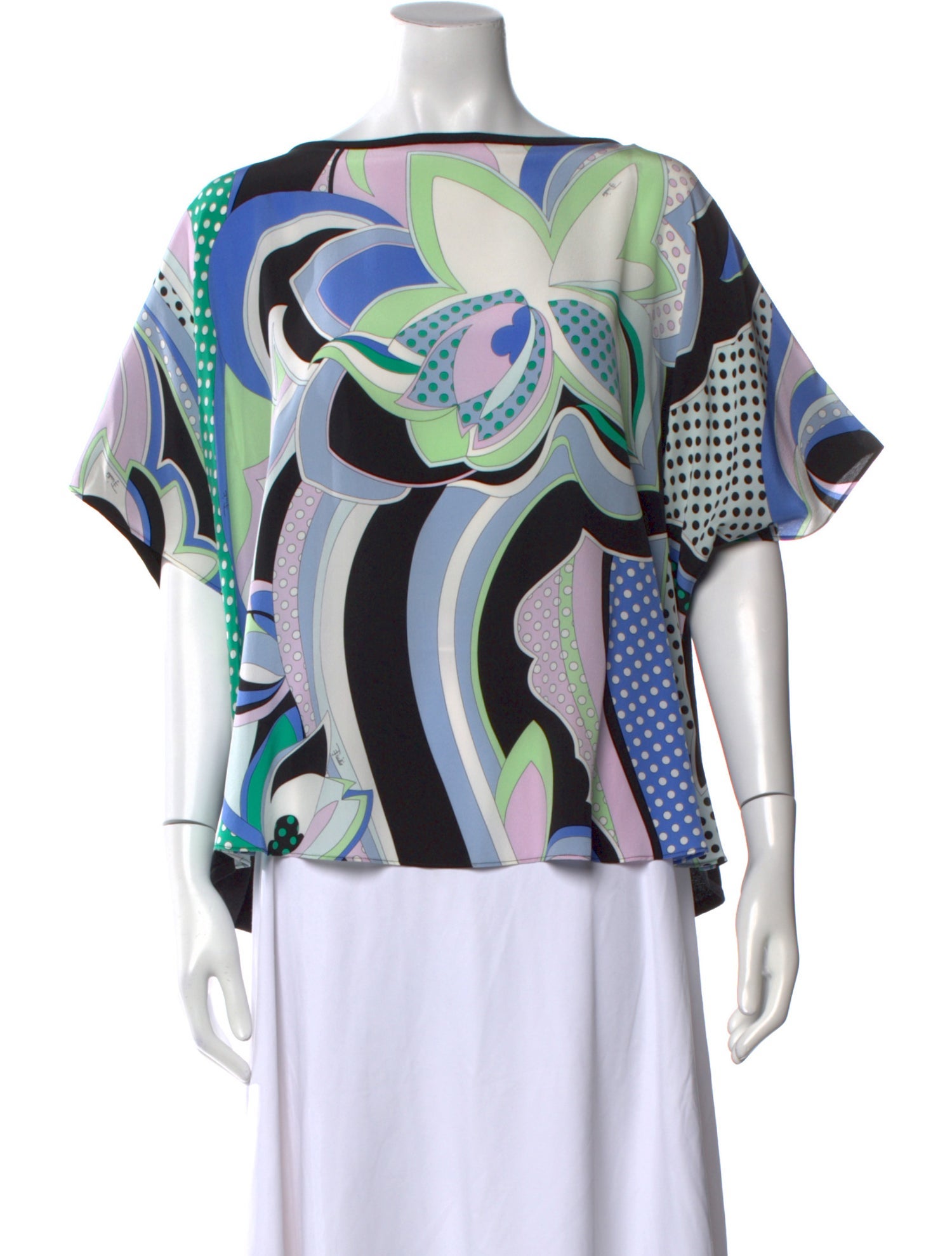 Emilio Pucci Silk Printed Blouse