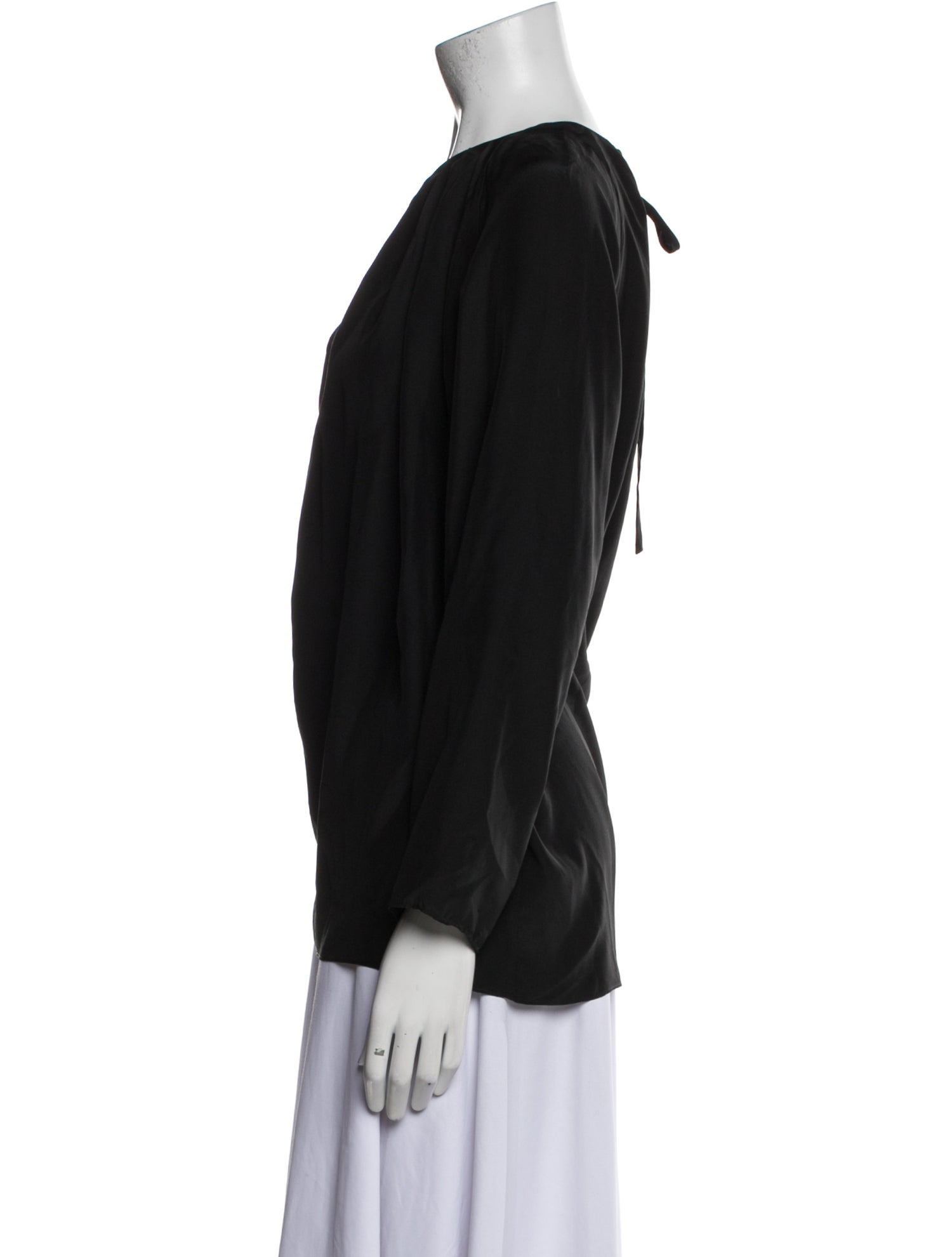 Emilio Pucci Silk V-Neck Blouse