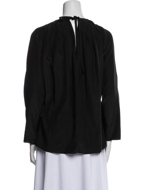 Emilio Pucci Silk V-Neck Blouse
