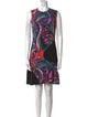 Emilio Pucci Printed Knee-Length Dress