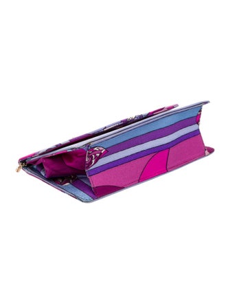 Emilio Pucci Canvas Clutch