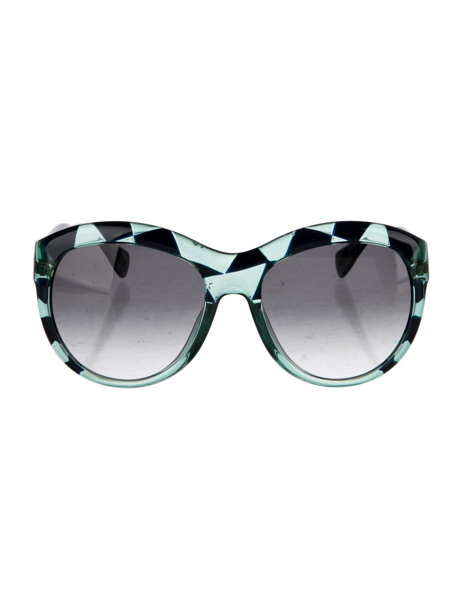 Emilio Pucci Oversize Gradient Sunglasses