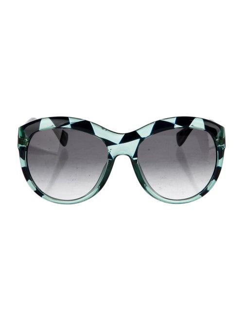 Emilio Pucci Oversize Gradient Sunglasses