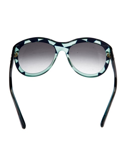 Emilio Pucci Oversize Gradient Sunglasses