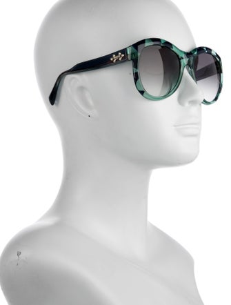 Emilio Pucci Oversize Gradient Sunglasses
