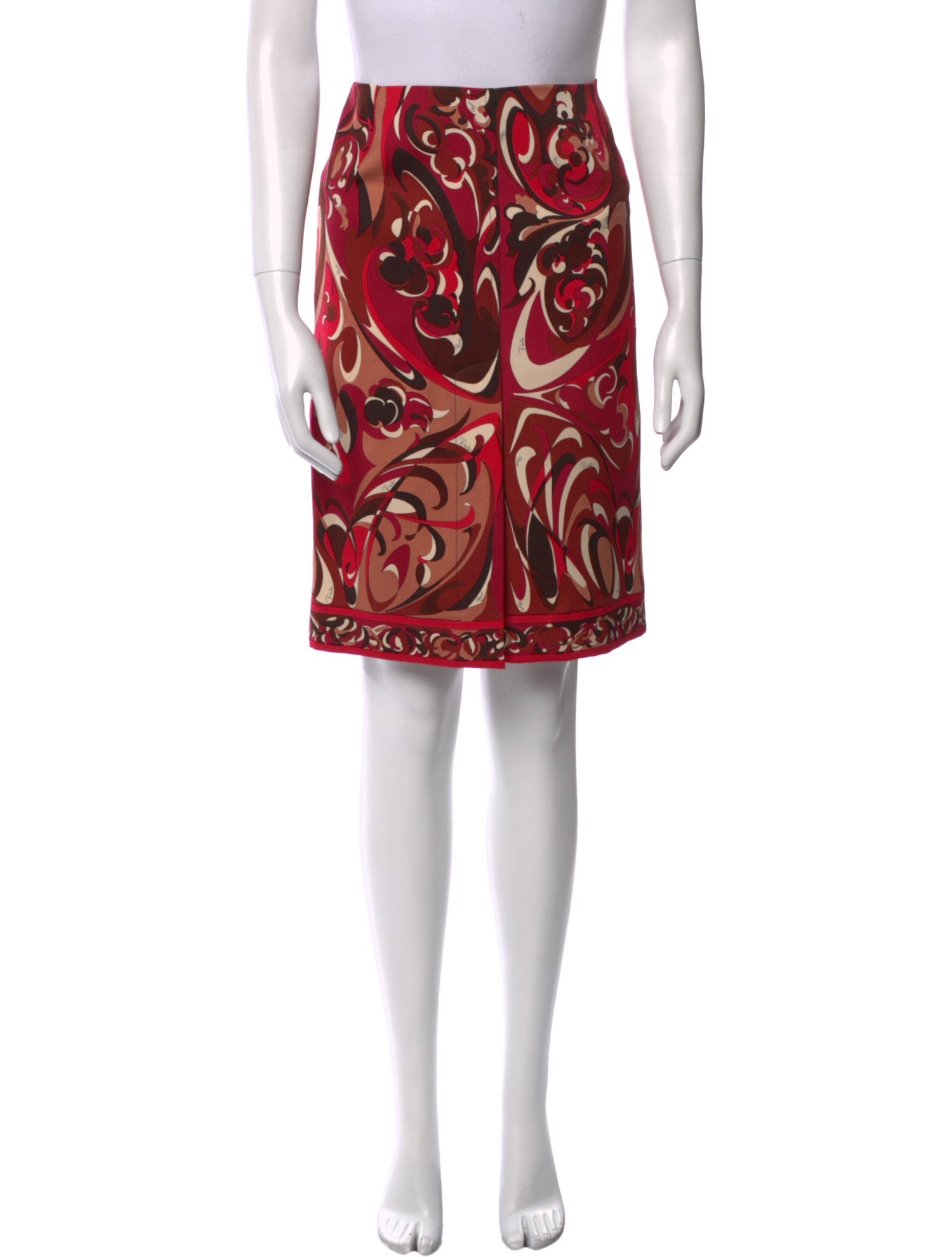 Emilio Pucci Vintage Knee-Length Skirt