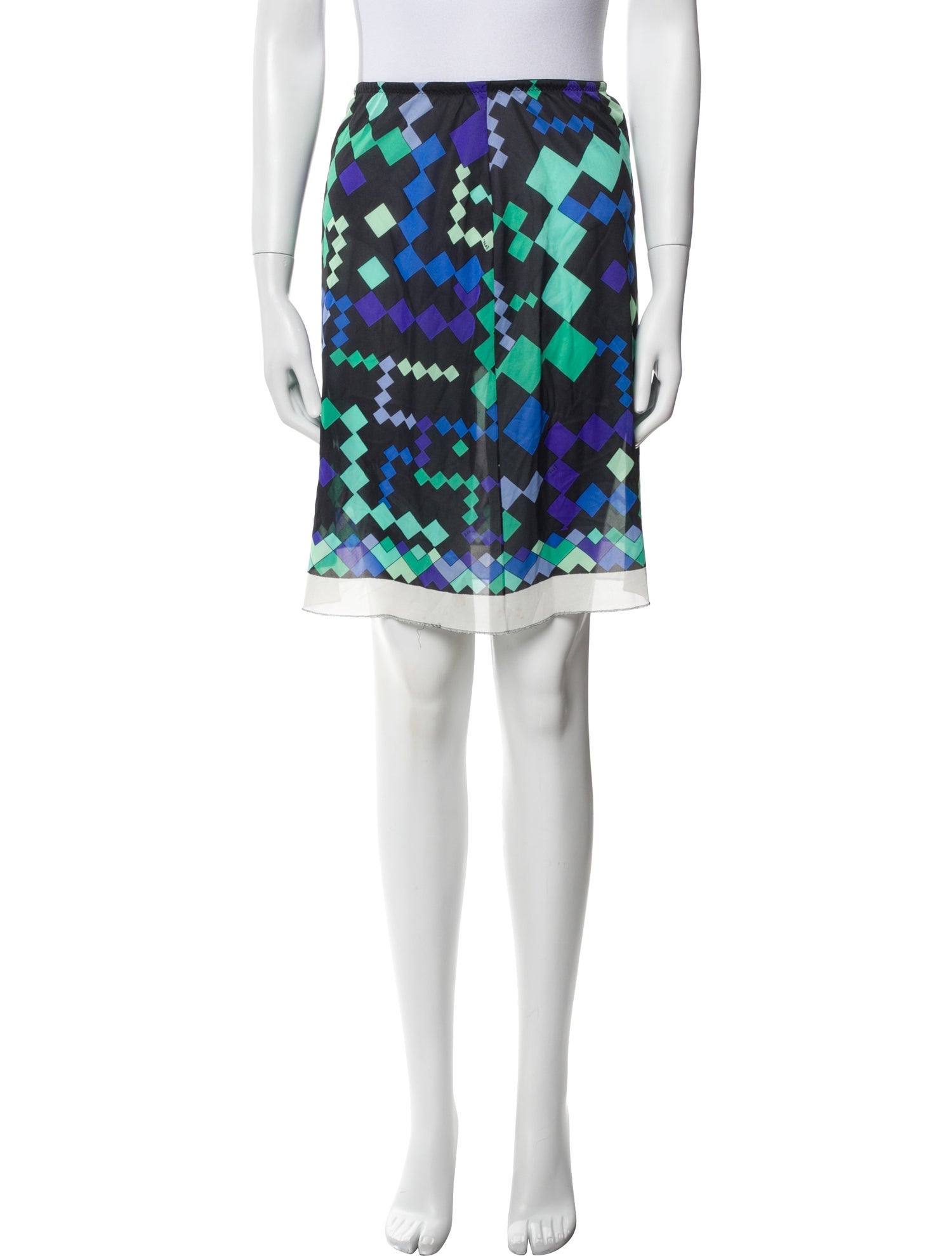 Emilio Pucci Vintage Knee-Length Skirt