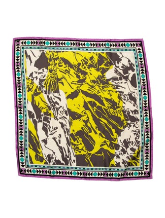 Emilio Pucci Silk Printed Scarf