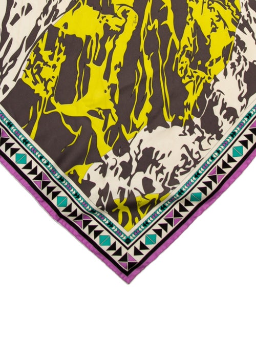 Emilio Pucci Silk Printed Scarf