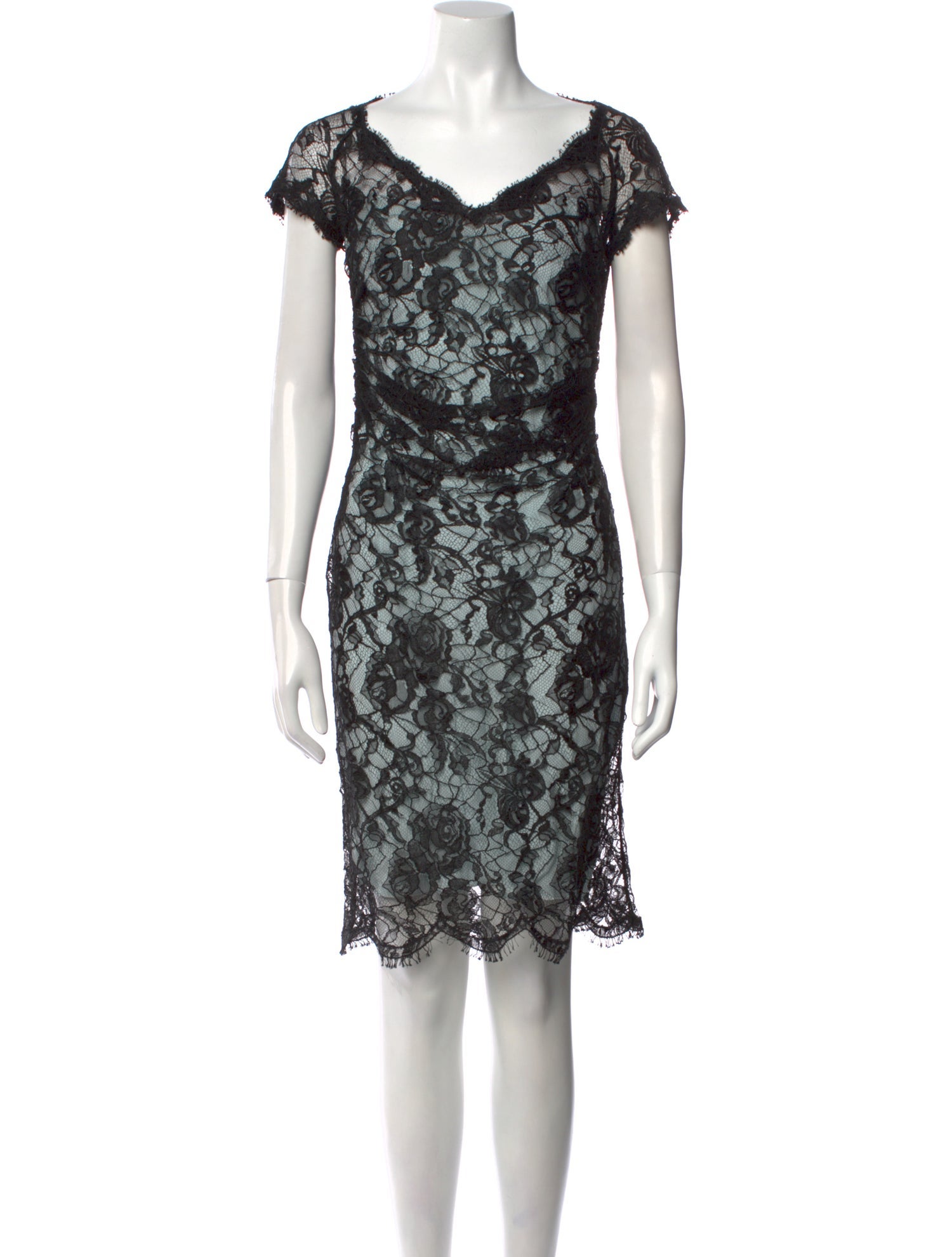 Emilio Pucci Lace Knee-Length Dress
