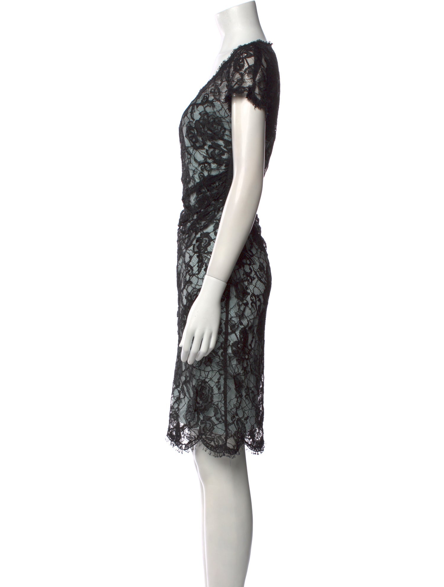 Emilio Pucci Lace Knee-Length Dress