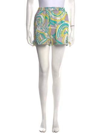 Emilio Pucci Printed Mini Shorts