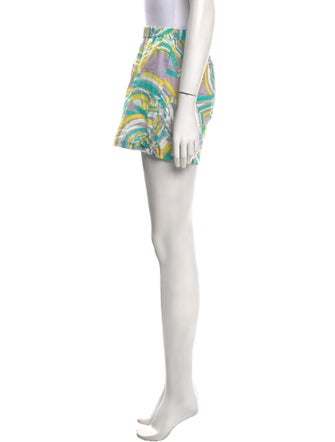Emilio Pucci Printed Mini Shorts