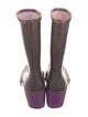 Emilio Pucci Rubber Printed Rain Boots