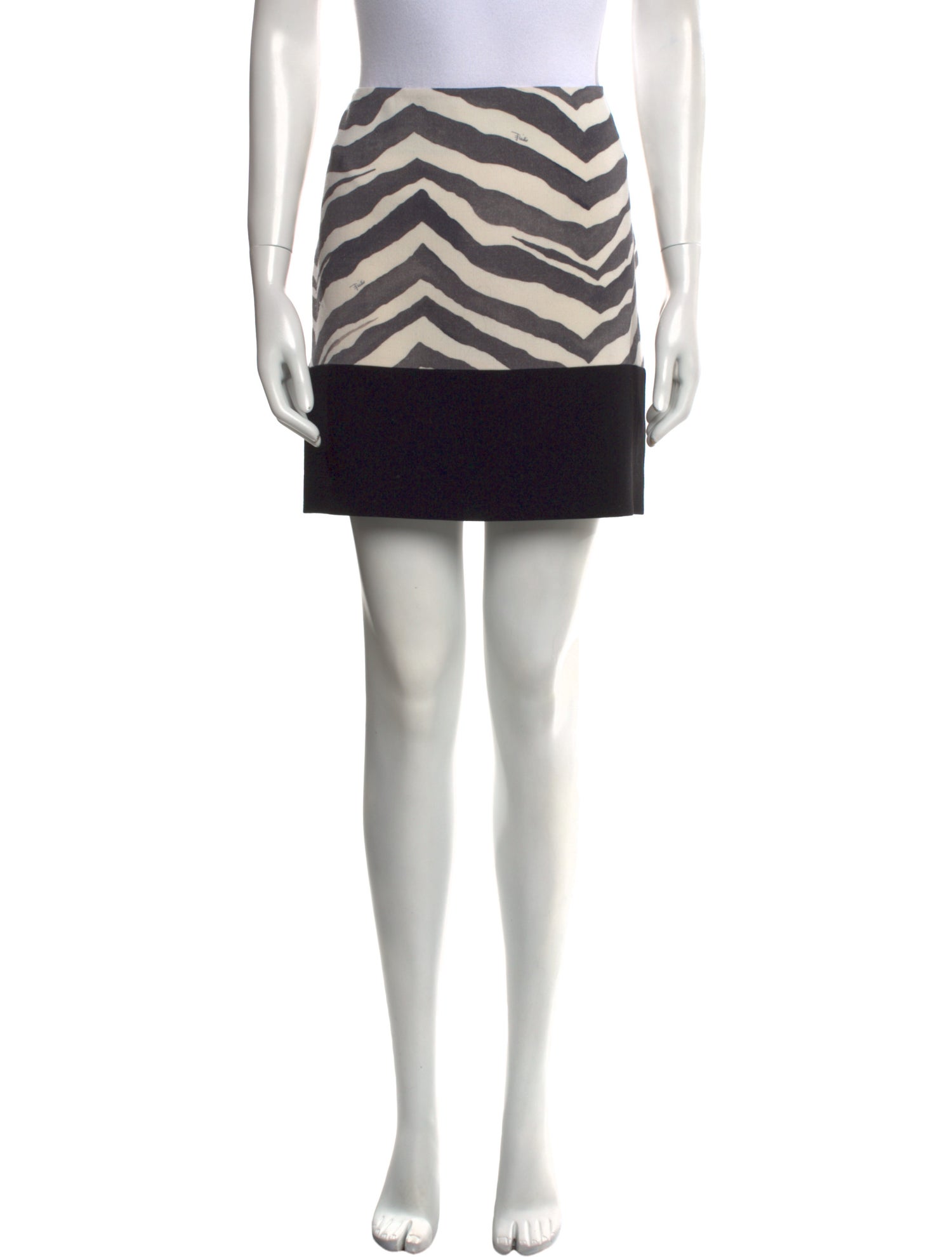 Emilio Pucci Wool Mini Skirt