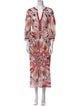 Emilio Pucci Printed Long Dress