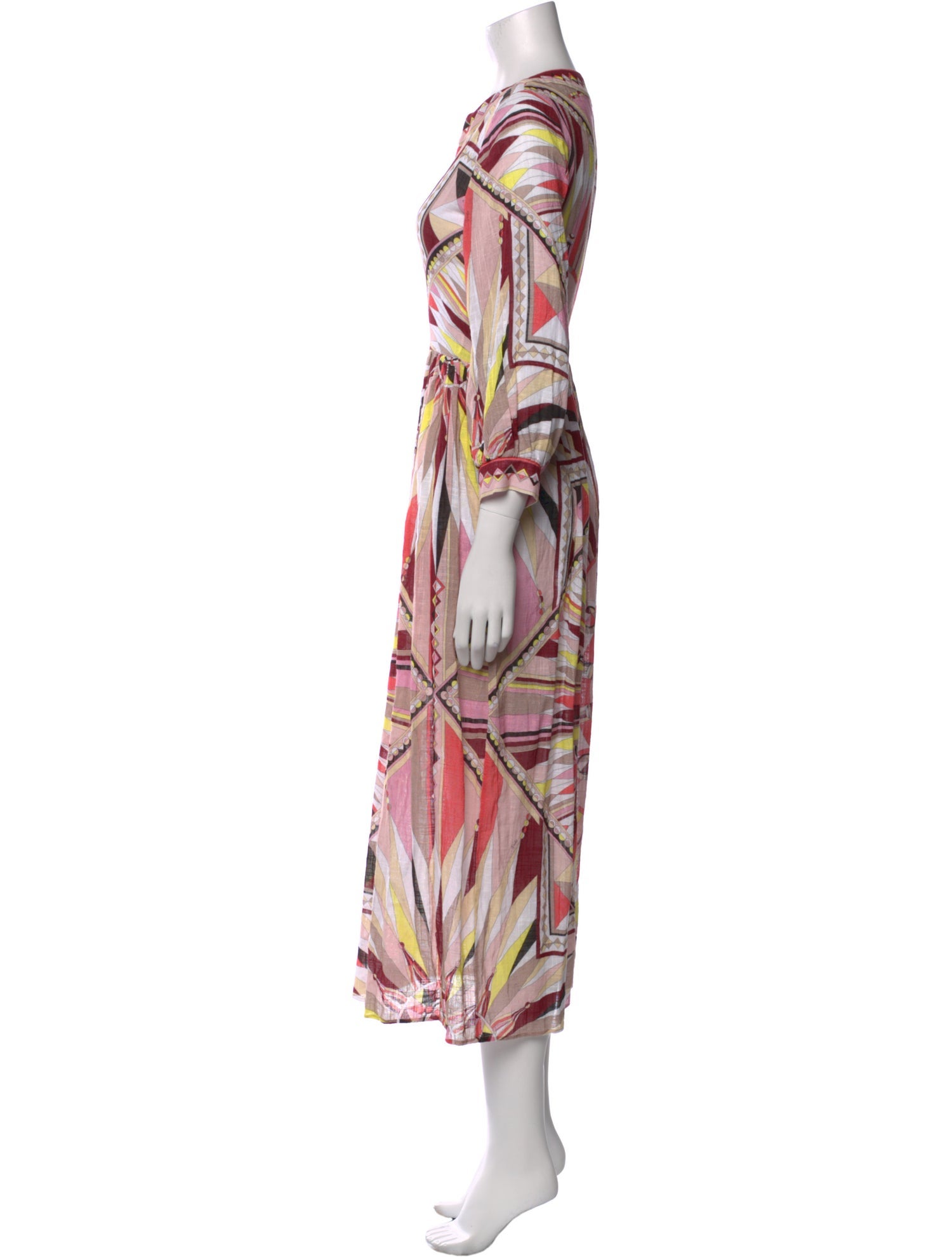 Emilio Pucci Printed Long Dress