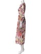 Emilio Pucci Printed Long Dress