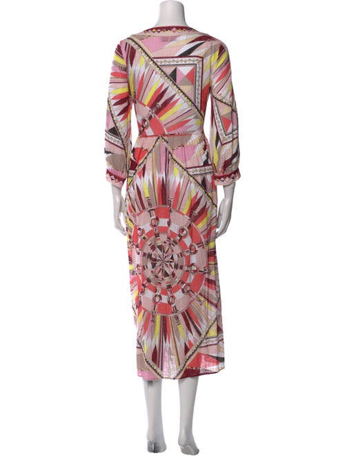 Emilio Pucci Printed Long Dress