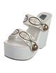Emilio Pucci Leather Printed Slides