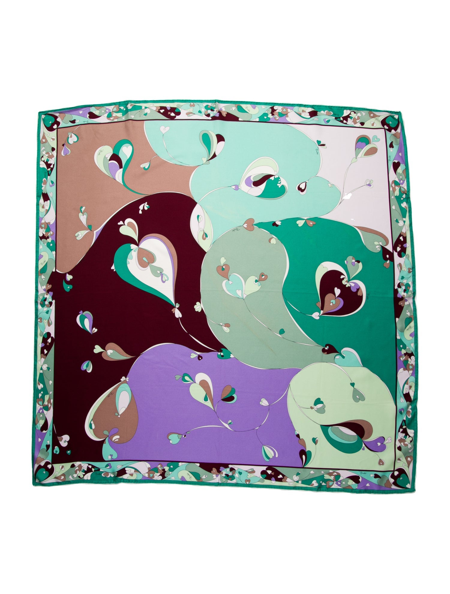 Emilio Pucci Silk Printed Scarf