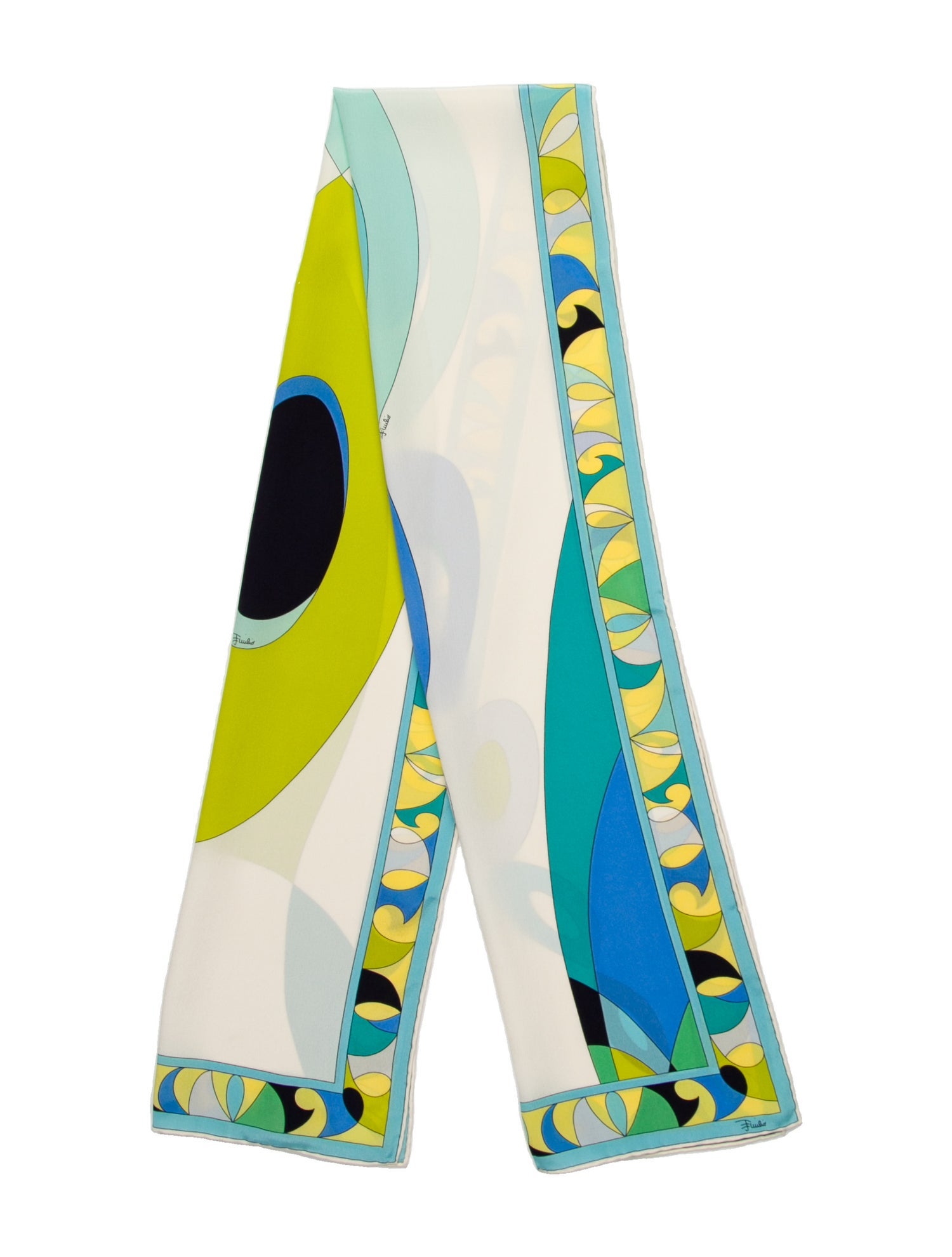 Emilio Pucci Silk Printed Scarf