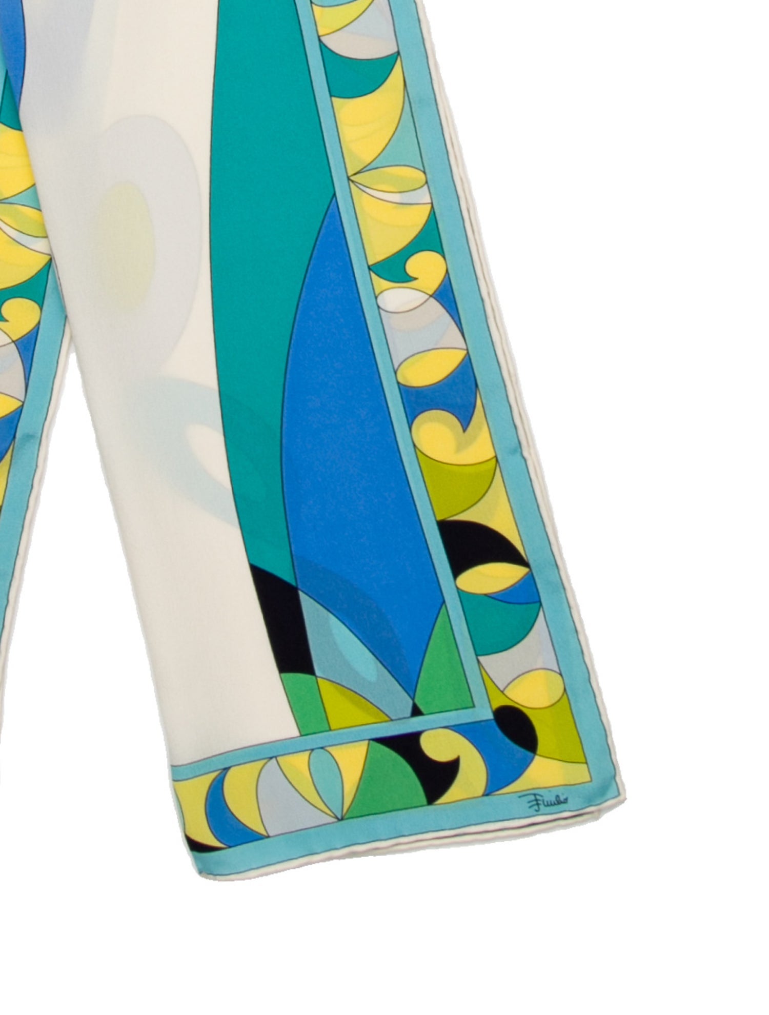 Emilio Pucci Silk Printed Scarf