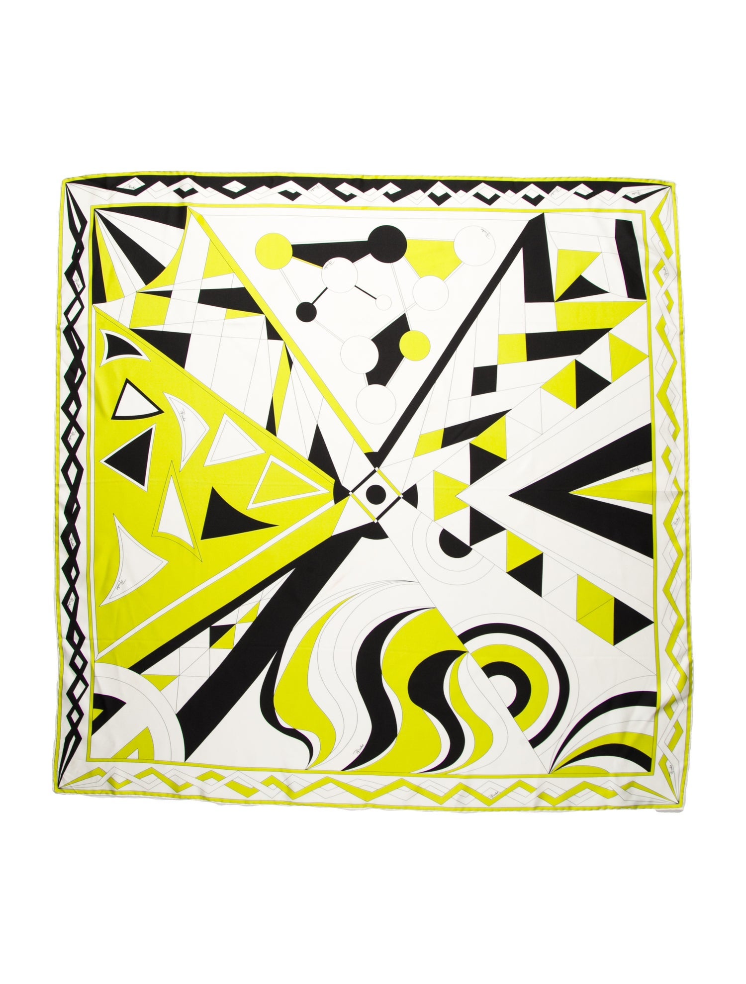 Emilio Pucci Silk Printed Scarf