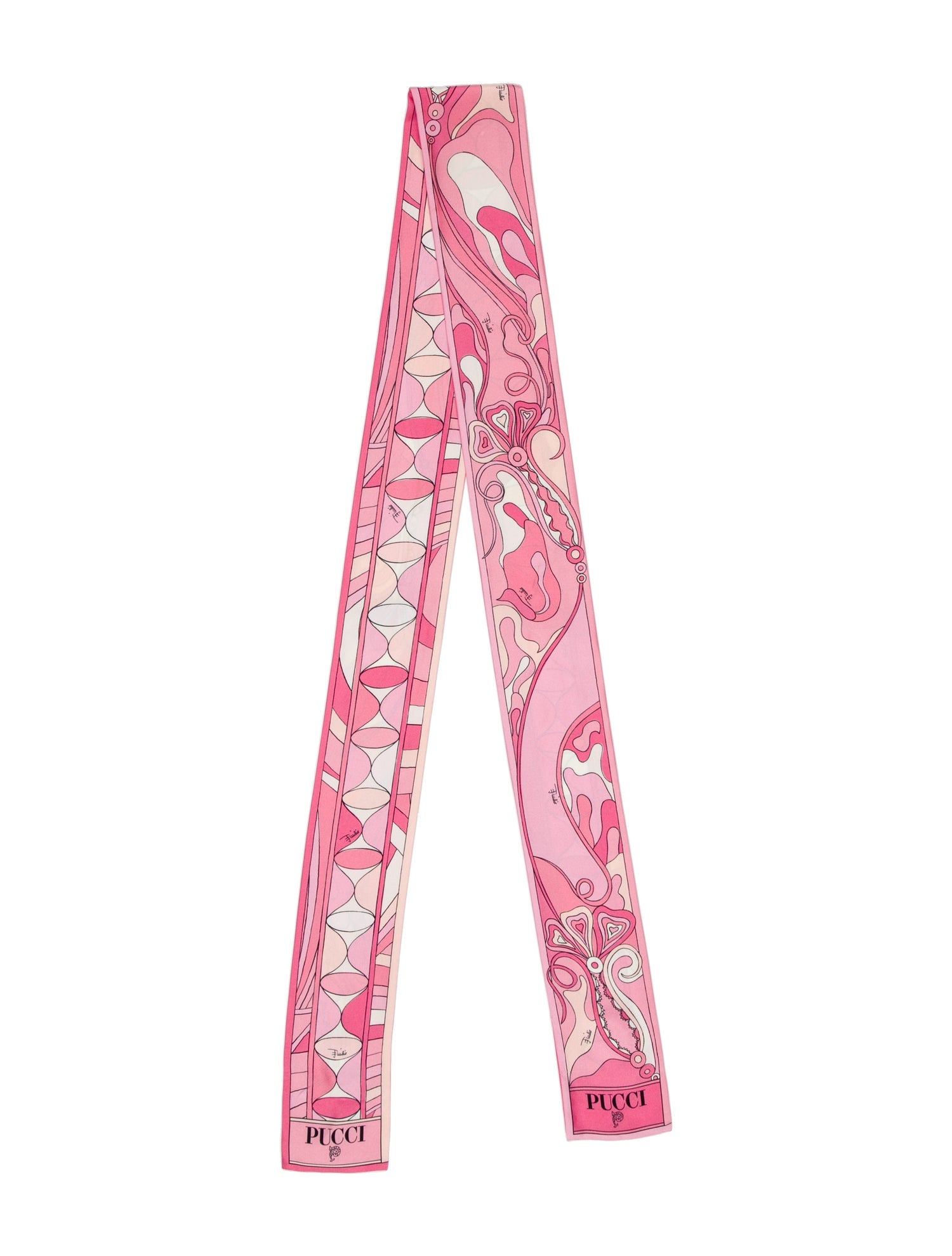 Emilio Pucci Silk Paisley Print Scarf