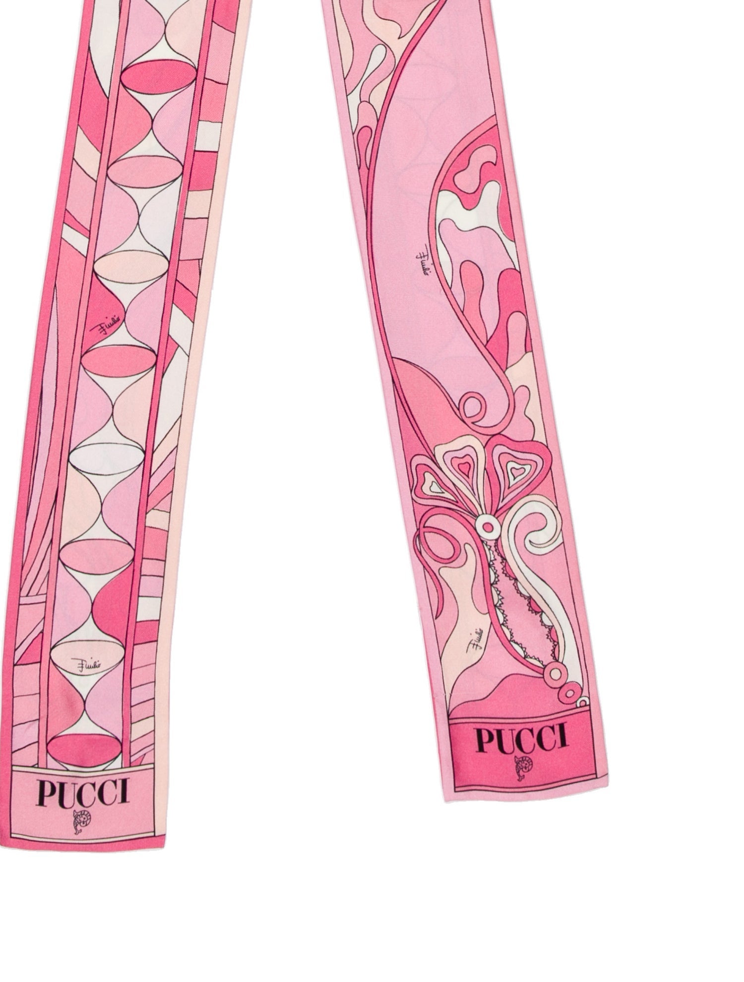 Emilio Pucci Silk Paisley Print Scarf