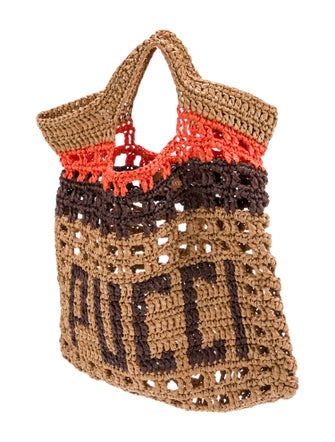 Emilio Pucci Raffia Bucket Bag