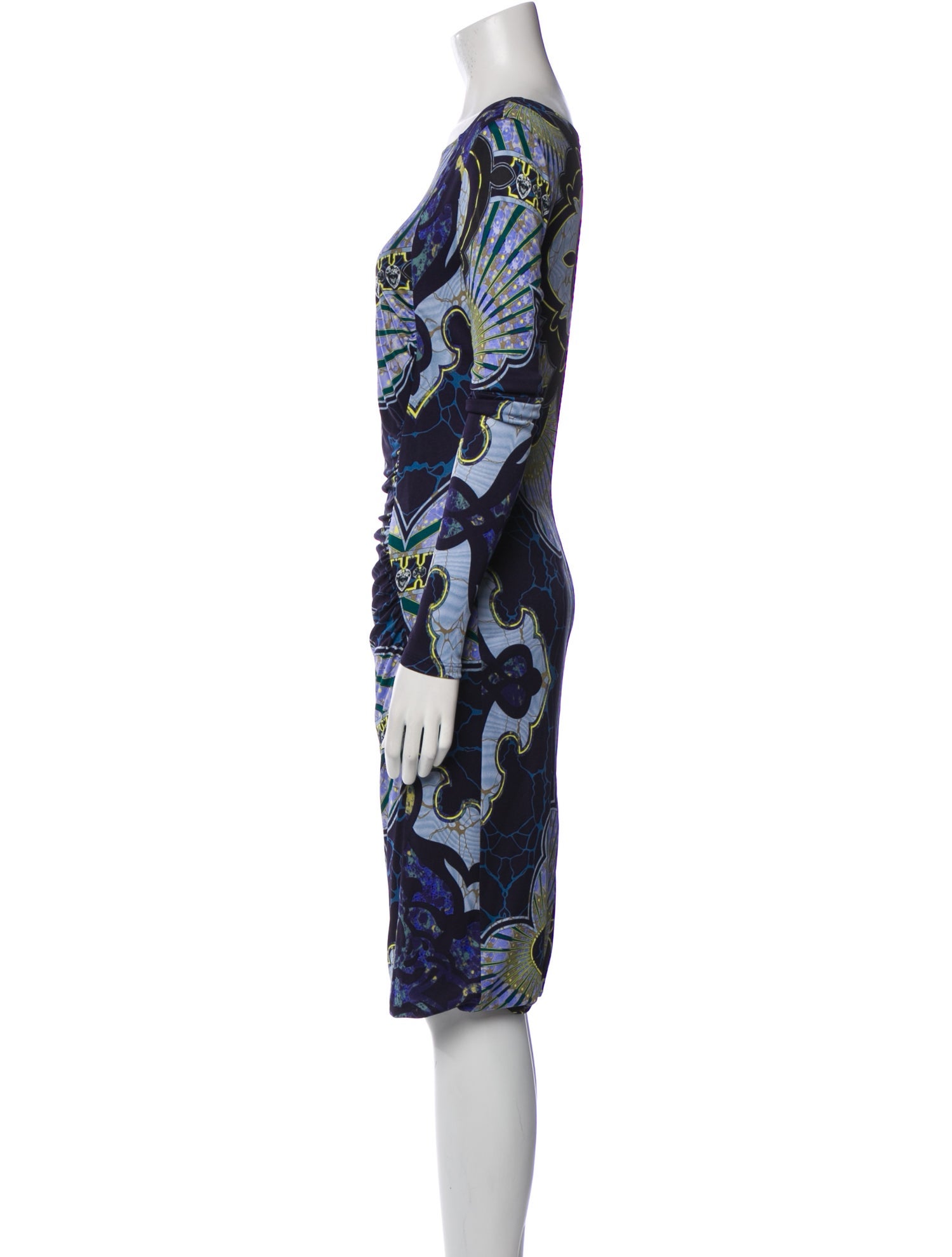 Emilio Pucci Printed Midi Length Dress
