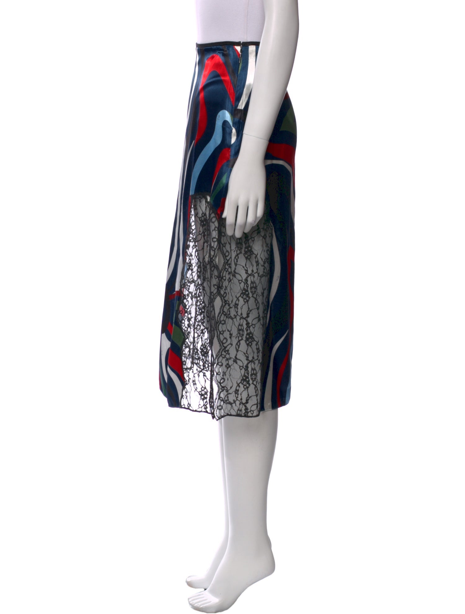 Emilio Pucci Printed Knee-Length Skirt