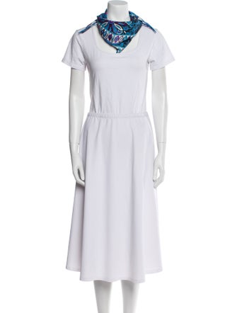 Emilio Pucci Silk Floral Print Scarf