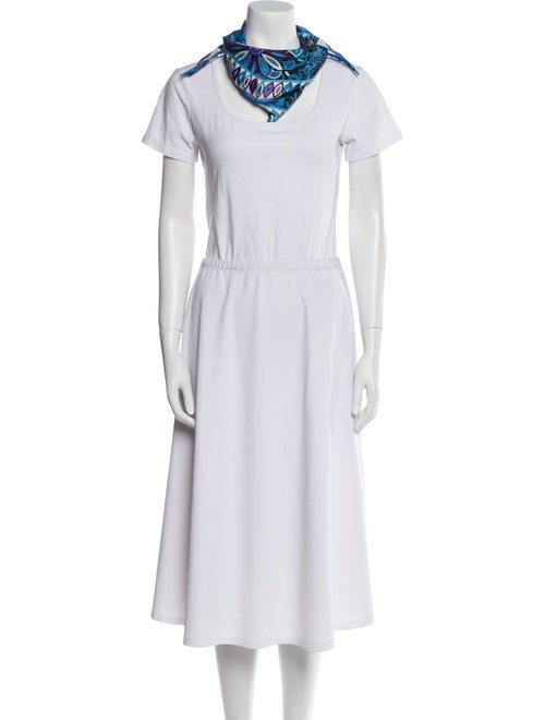 Emilio Pucci Silk Floral Print Scarf